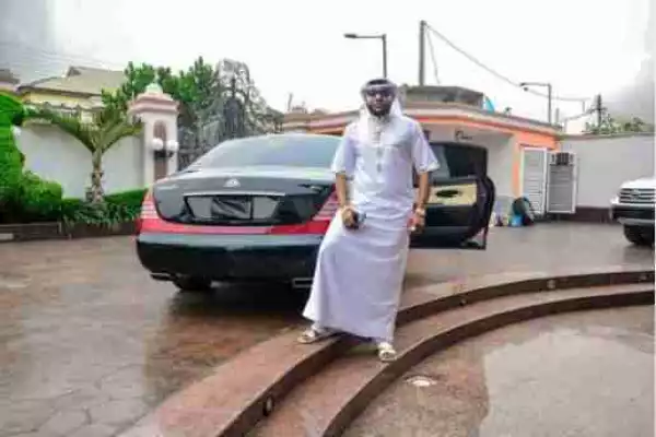 E-Money Poses Beside His $500,000 Maybach 62s In New Photo